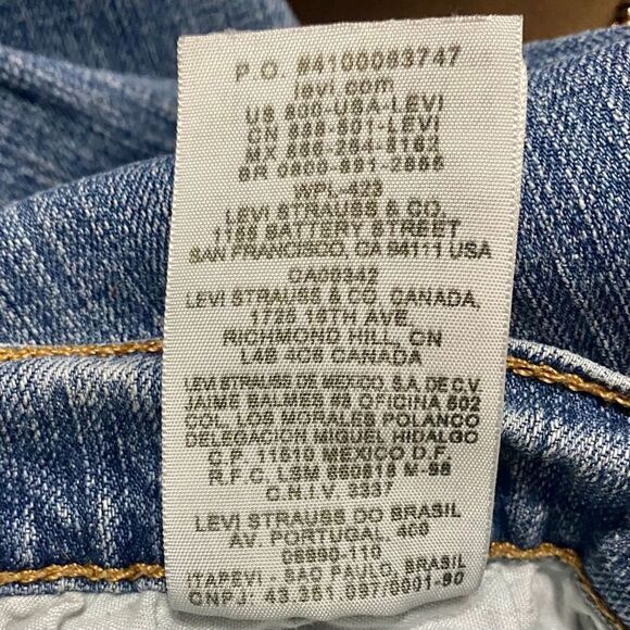 Vintage Levi’s Women’s Size 10 Medium 505 Jeans Straight Leg 1990's Genuine - Picture 10 of 10